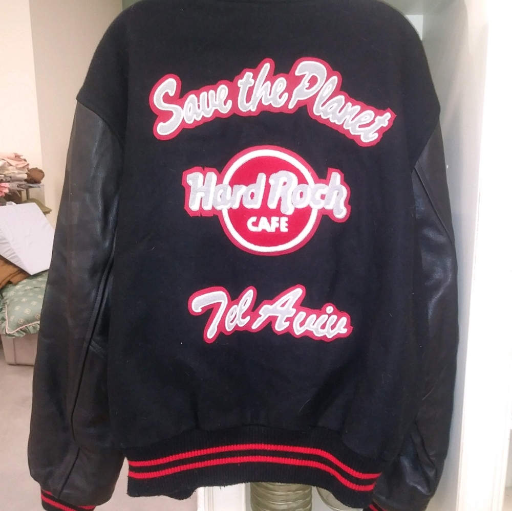 Hard Rock Cafe Bomber/Varsity Jacket